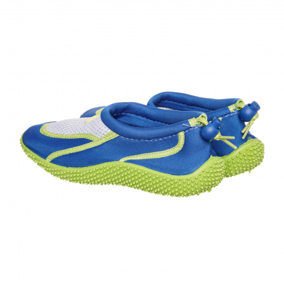 Μπλε παπούτσια νερού με πράσινες λεπτομέρειες Trespass 332856 2