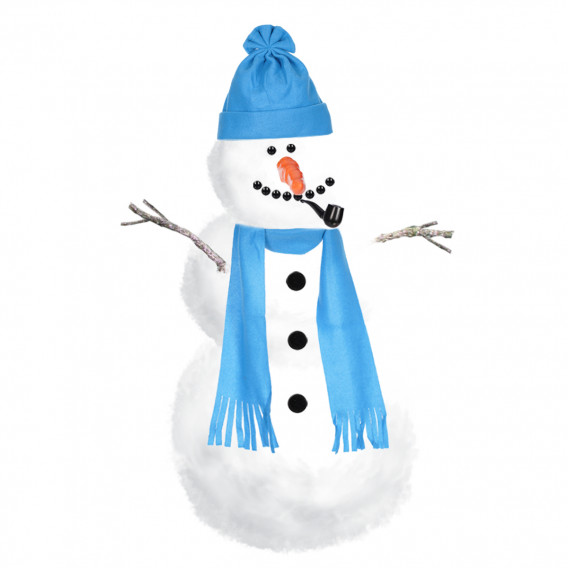 Σετ αξεσουάρ χιονάνθρωπου σε μπλε χρώμα GT 333038 2