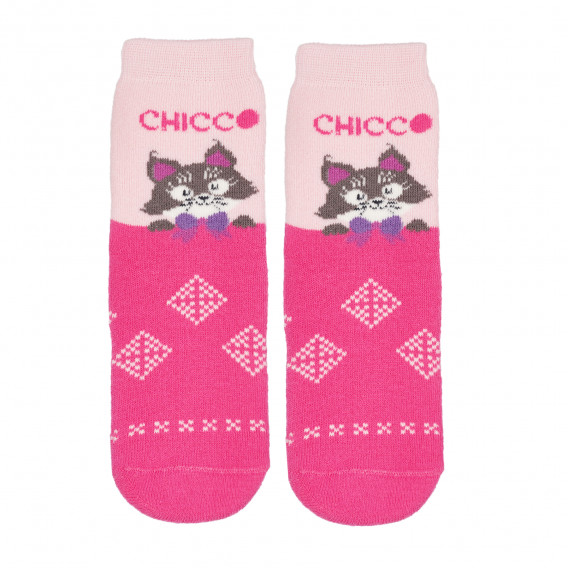 Κάλτσες μωρού για ένα κορίτσι πολύχρωμο Chicco 333389 