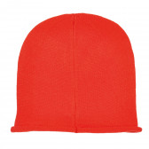 Καπέλο με κεντήματα καρδιάς, κόκκινο Benetton 333482 3