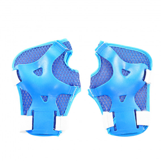 Σετ προστατευτικά για γόνατα και αγκώνες σε μπλε χρώμα  33368 3