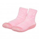 Ροζ κάλτσες παντόφλες Playshoes 333795 