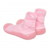 Ροζ κάλτσες παντόφλες Playshoes 333796 2