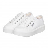 Λευκά αθλητικά παπούτσια για κοριτσάκι VICTORIA 334080 