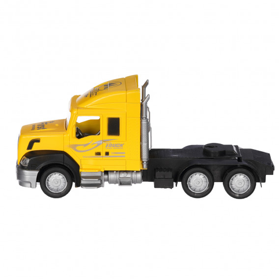 Κίτρινο φορτηγό μεταφοράς αυτοκινήτων, δύο επιπέδων με 6 αυτοκίνητα GOT 334653 4