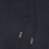Σετ από δύο ζευγάρια μακριές κάλτσες, μπλε Chicco 334811 2