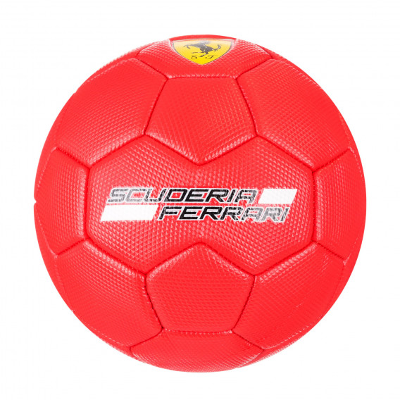Μπάλα ποδοσφαίρου, 13 cm, κόκκινη Ferrari 334851 2