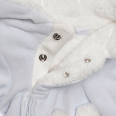 Βαμβακερή βρεφική φόρμα Chicco σε μπλε χρώμα με επένδυση Chicco 335206 3