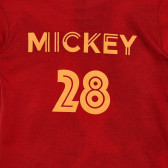 Βαμβακερό μπλουζάκι Mickey Mouse, κόκκινο Mickey Mouse 335249 3