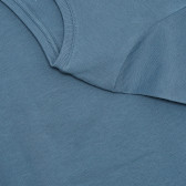 Μπλουζάκι από οργανικό βαμβάκι με γραφικό σχέδιο, μπλε Name it 335793 5