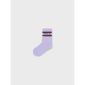 Σετ έξι χρωματιστές κάλτσες για κορίτσι Name it 336289 5
