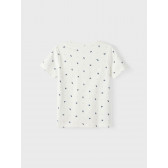 Βαμβακερό μπλουζάκι με στάμπα γαρίδας, λευκό Name it 336457 2