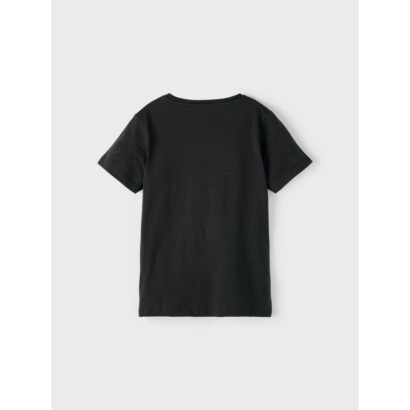 Βαμβακερό μπλουζάκι νέας γενιάς, μαύρο  336625