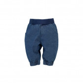 Βαμβακερό βρεφικό παντελόνι, μπλε Pinokio 336654 