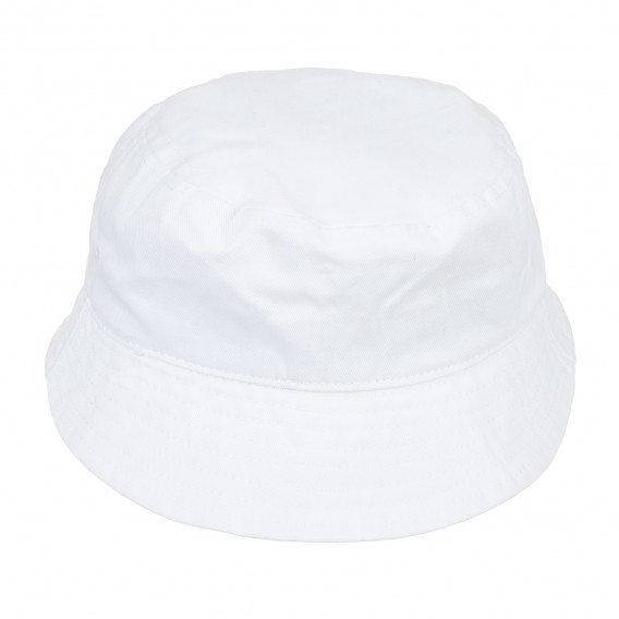 Βαμβακερό καπέλο μωρού, σε λευκό Benetton 336743 