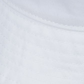 Βαμβακερό καπέλο μωρού, σε λευκό Benetton 336745 3