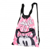 Σακίδιο με στάμπα Minnie Mouse, για κορίτσια, ροζ Minnie Mouse 336850 3