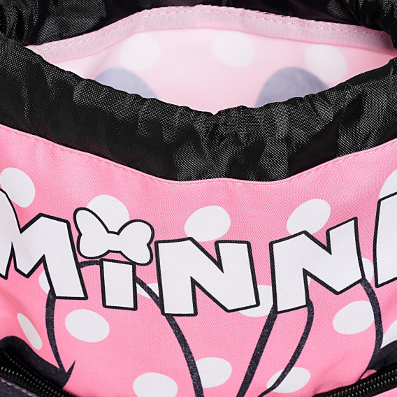 Σακίδιο με στάμπα Minnie Mouse, για κορίτσια, ροζ Minnie Mouse 336852 5