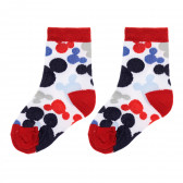 Σετ πέντε κάλτσες Mickey Mouse, πολύχρωμες. Mickey Mouse 336861 8