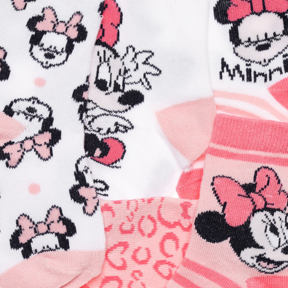 Σετ πέντε κάλτσες Minnie Mouse, πολύχρωμες Minnie Mouse 336864 2