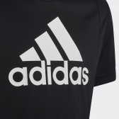 Μπλουζάκι με γκρι τόνους, μαύρο Adidas 338217 3