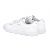 Πάνινα παπούτσια για ένα κορίτσι, λευκό Puma 338998 3