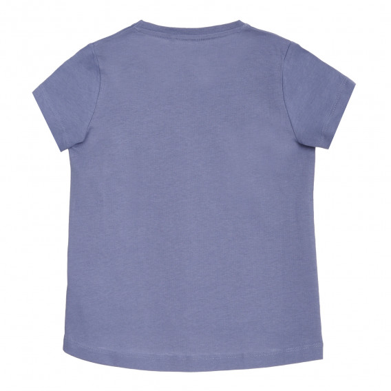 T-shirt ZEN βαμβακερό, μπλε Name it 340675 4