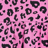 Φόρεμα με animal print, ροζ Name it 342457 2
