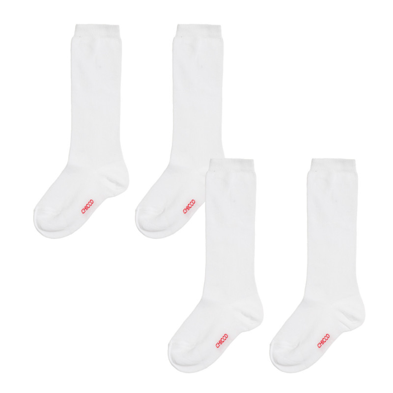 Σετ από δύο ζευγάρια λευκές κάλτσες  343021