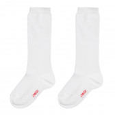 Σετ από δύο ζευγάρια λευκές κάλτσες Chicco 343023 3