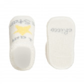 Πλεκτές κάλτσες STAR για μωρά, λευκές Chicco 343032 2