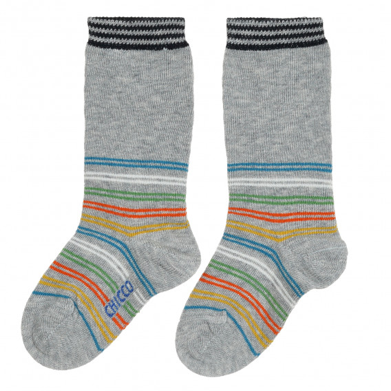 Σετ από δύο ζευγάρια κάλτσες για ένα αγόρι πολύχρωμο Chicco 343775 4