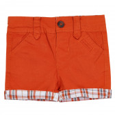 Βαμβακερό παντελόνι μωρού για αγόρι πορτοκάλι Tape a l'oeil 343812 