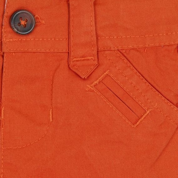 Βαμβακερό παντελόνι μωρού για αγόρι πορτοκάλι Tape a l'oeil 343813 2