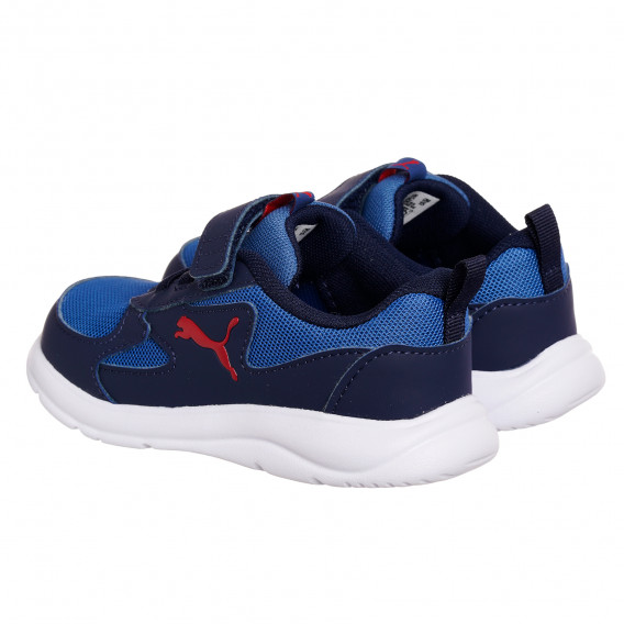 Αθλητικά παπούτσια, με κόκκινο το λογότυπο μάρκας, μπλε Puma 344733 4