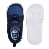 Αθλητικά παπούτσια, με κόκκινο το λογότυπο μάρκας, μπλε Puma 344734 5