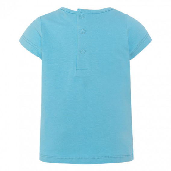 Βαμβακερό t-shirt με φλοράλ σχέδιο και πεταλούδα, για κορίτσι Tuc Tuc 34618 2
