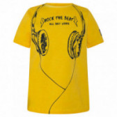 Βαμβακερό T-shirt με τυπωμένα ακουστικά, για αγόρι Tuc Tuc 34800 