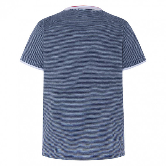 Βαμβακερό T-shirt με ασύμμετρη στάμπα και αστέρι, για αγόρι Tuc Tuc 34819 2