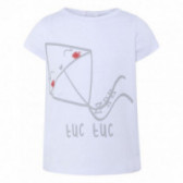 Κοντομάνικη, βαμβακερή μπλούζα με σχέδιο χαρταετό Tuc Tuc 34992 