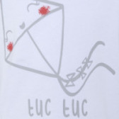 Κοντομάνικη, βαμβακερή μπλούζα με σχέδιο χαρταετό Tuc Tuc 34994 3