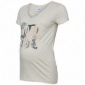 Βαμβακερή, κοντομάνικη μπλούζα, για εγκύους Mamalicious 35162 