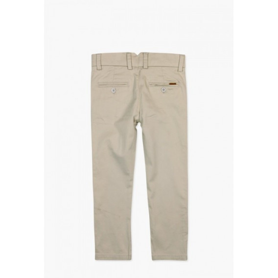 Βαμβακερό παντελόνι από ελαστάνη, με απλό σχέδιο, για αγόρι Boboli 35260 2