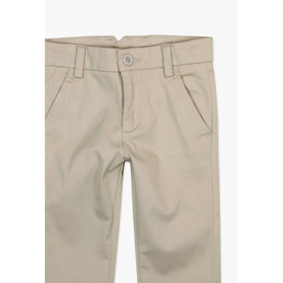 Βαμβακερό παντελόνι από ελαστάνη, με απλό σχέδιο, για αγόρι Boboli 35261 3