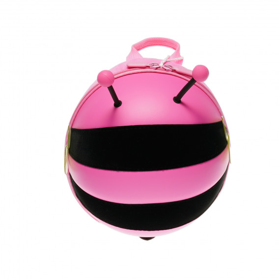 Μίνι σακίδιο με σχήμα μέλισσας και ζώνη που ασφαλίζει, σε ροζ χρώμα Supercute 35634 