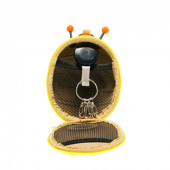 Μικρή τσάντα με σχέδιο μέλισσας, σε πορτοκαλί χρώμα Supercute 35789 9