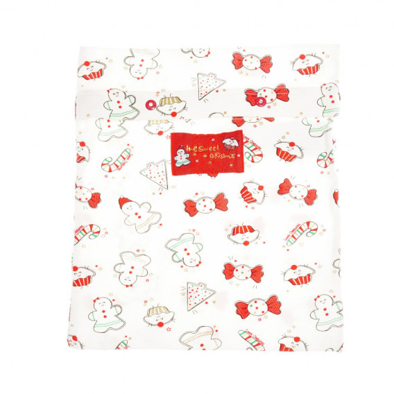 Βαμβακερή πιτζάμα με χριστουγεννιάτικα σχέδια, για κορίτσι Chicco 36518 3