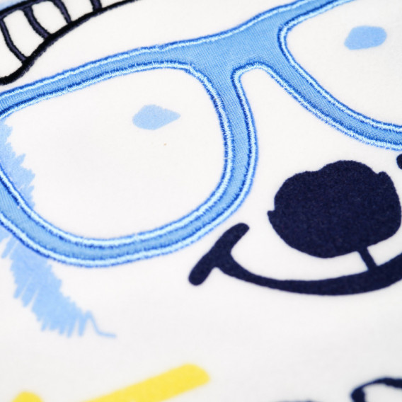 Ριγέ βαμβακερές πιτζάμες για αγόρι με μπλε χρώμα Chicco 36560 5