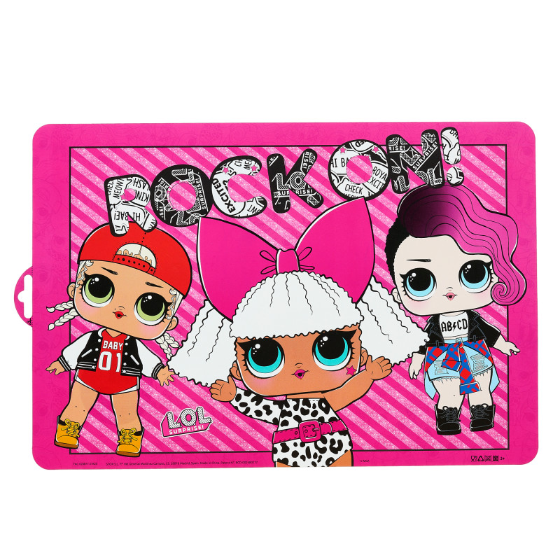 Placemat - LOL Rock On, 28 x 43 εκ  368708