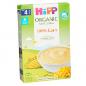 Βιολογικά δημητριακά καλαμποκιού με γαλακτοκομικά , κουτί 200 g. Hipp 369368 